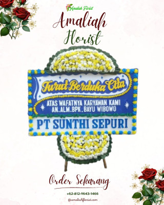 Papan Bunga Duka di Simangambat