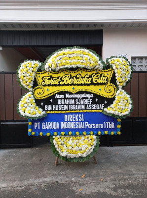 Papan Bunga Duka di Simangambat