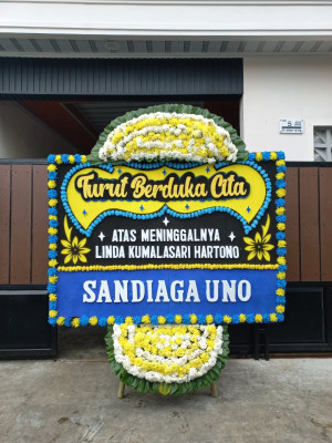 Papan Bunga Duka di Simangambat