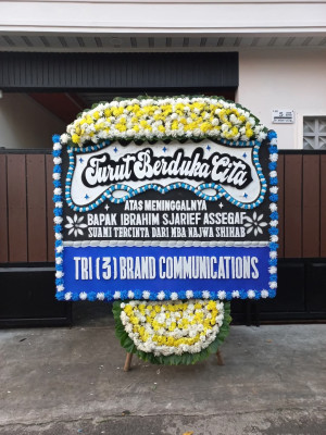 Papan Bunga Duka di Simangambat